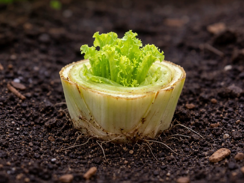 How to Grow Iceberg Lettuce From Stump in Soil