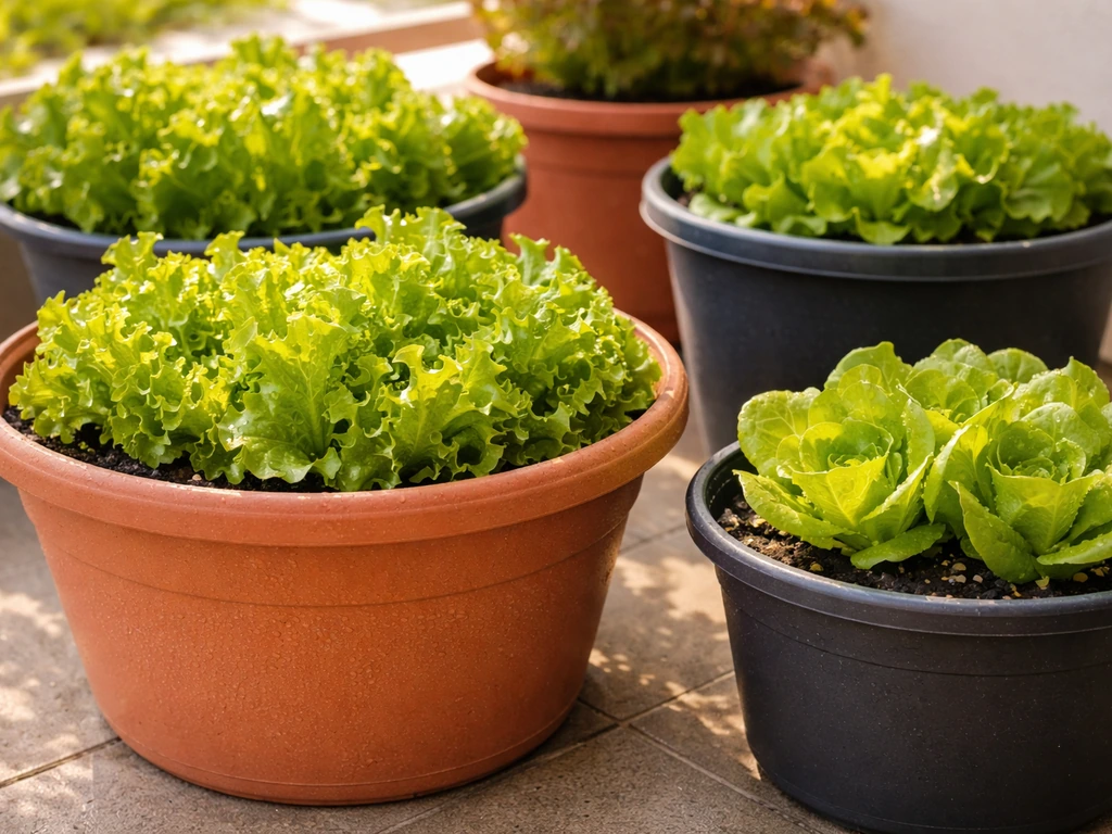 best lettuce to grow in pots
