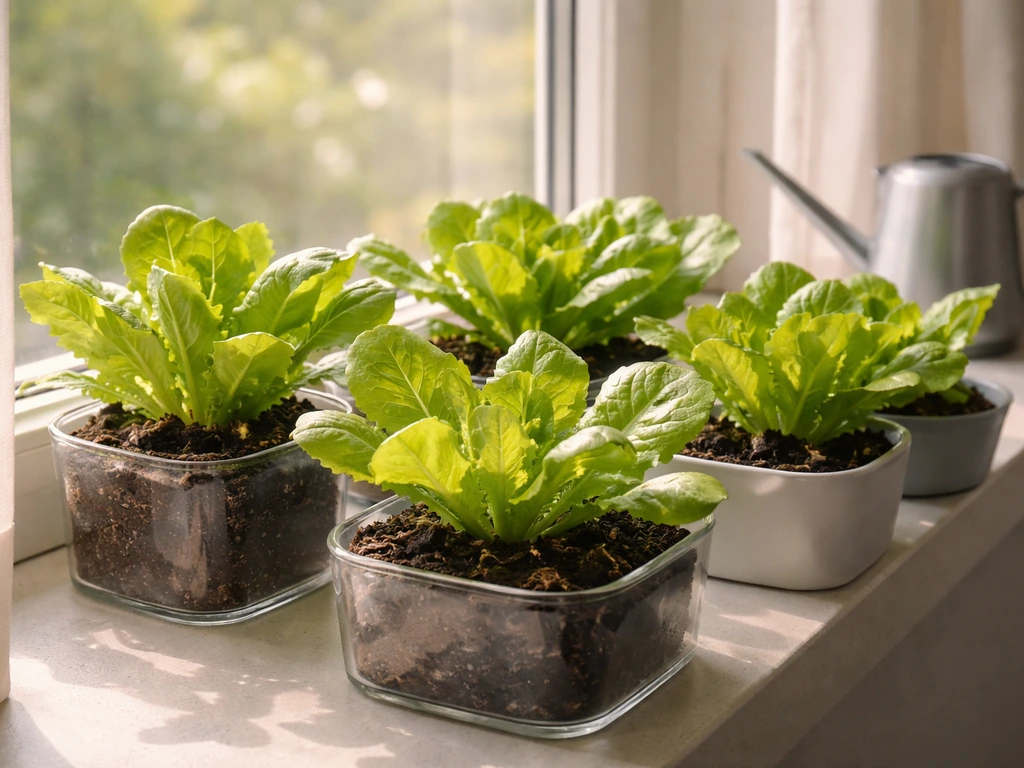 how to grow lettuce in an apartment