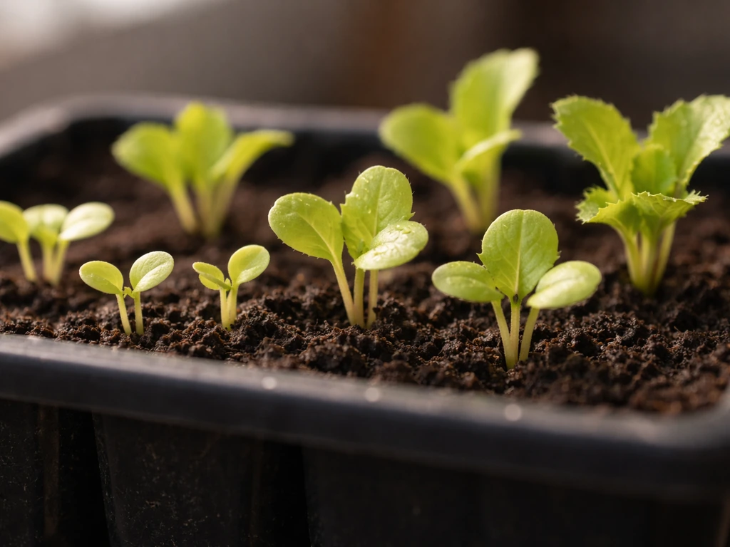 What Lettuce Looks Like When It Starts to Grow