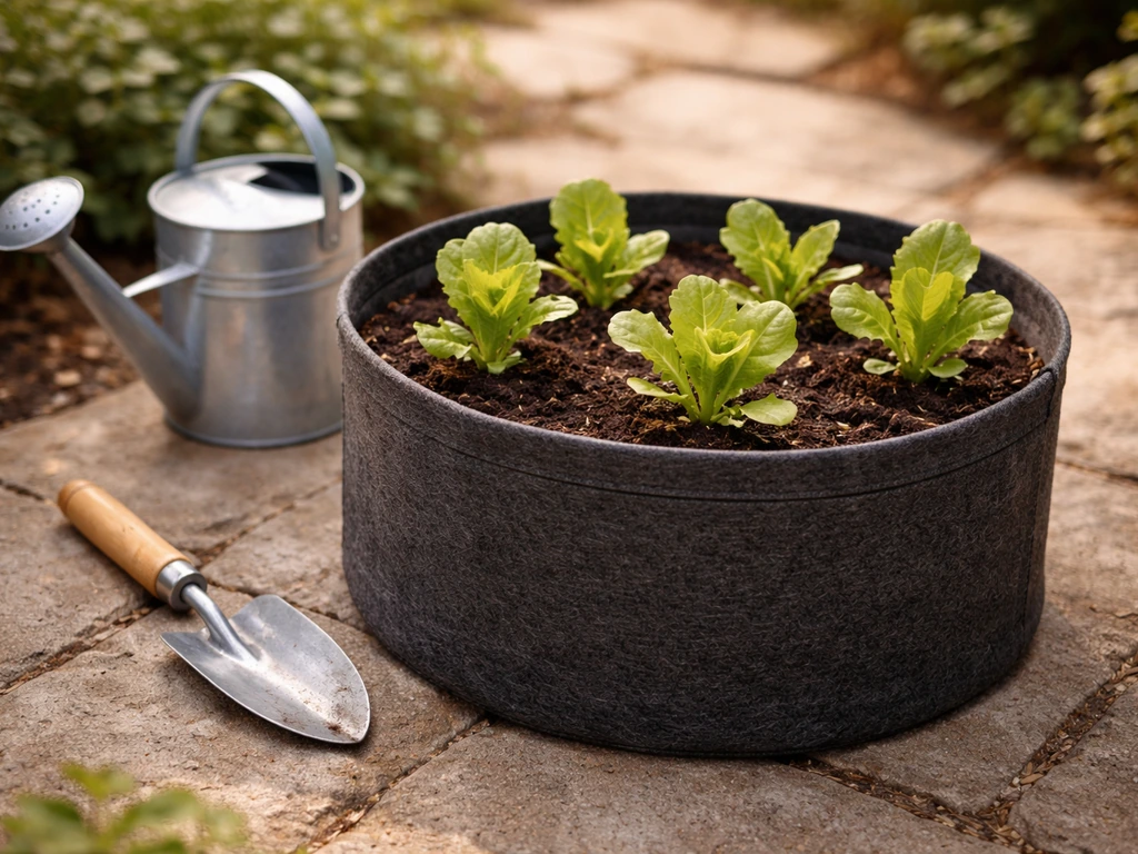 can you grow lettuce in a grow bag